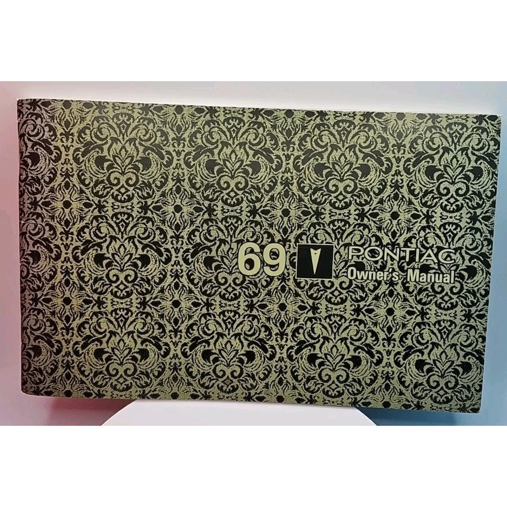 Vintage 1969 Pontiac Owner's Manual Booklet Book User Guide GM